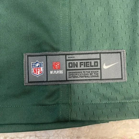 Geno Smith New York Jets Official Nike Women’s Game Jersey – Green - Picture 9 of 9